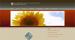 Desktop Screenshot of bluebonnetbaptist.org